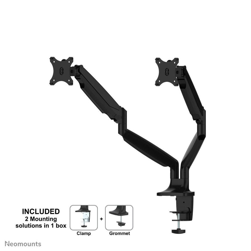 Neomounts NM-D750DBLACK Dual Monitor Tischhalterung