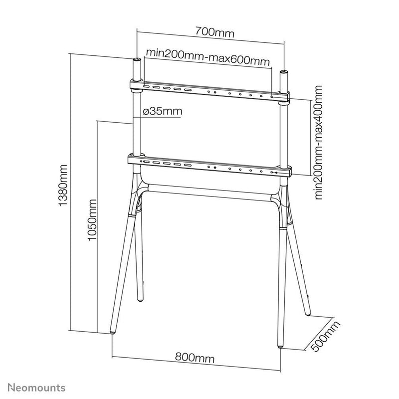 Neomounts NM-M1000BLACK Standfuß