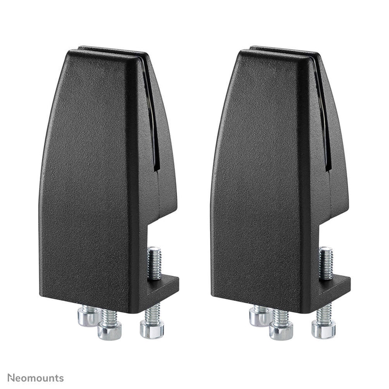 Neomounts NS-CLMP25BLACK Klemmensatz für Schreibtisch 2 Stk.