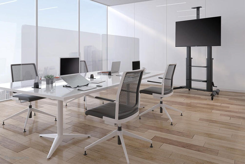 Neomounts NS-CLMPSTANDBLACK Standfuß mit Klemme 2 Stk.