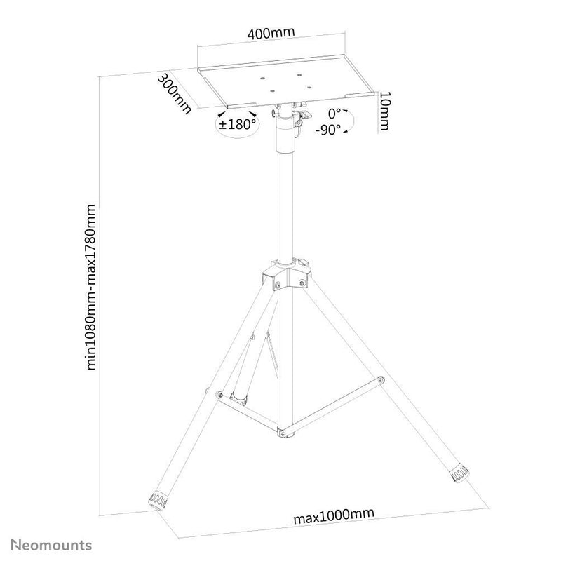Neomounts NS-FS200BLACK Standfuß