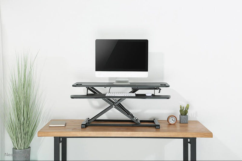 Neomounts NS-WS300BLACK Sitz-Steh-Arbeitsplatz