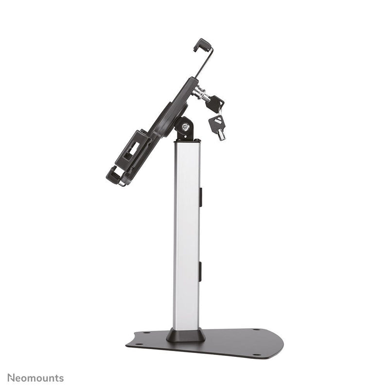 Neomounts Tablet-Ständer TABLET-D150SILVER für die meisten 7.9'-10.5' Tablets, abschließbar - Silber