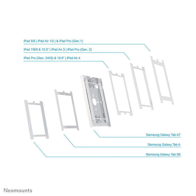 Neomounts WL15-650WH1 Tablet-Wandhalterung für 9,7-11' Tablets - Weiß