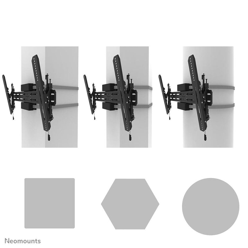 Neomounts WL35S-910BL16 neigbare Säulenhalterung für 40-75' Bildschirme - Schwarz