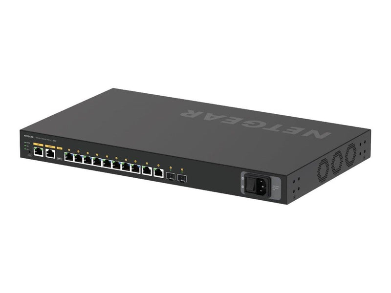 Netgear AV Line M4250-10G2XF-PoE++ GSM4212UX 8x1G Ultra90 PoE++ 802.3bt 720W 2x1G and 2xSFP+ Managed Switch