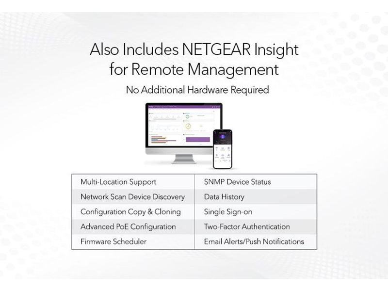 Netgear GS110TPv3 8-Port Gigabit PoE+ Ethernet Smart Switch with 2 SFP Ports and Cloud Management