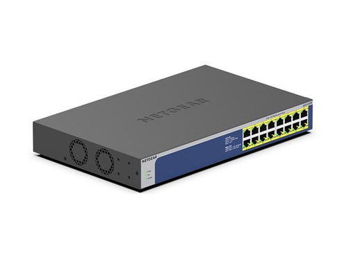Netgear GS516PP-100EUS 16-Port Gigabit Ethernet High-Power PoE+ Unmanaged Switch (260W)
