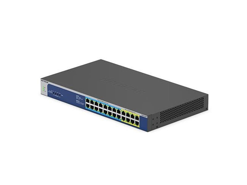 Netgear GS524UP 24-Port Gigabit Ethernet High-Power PoE+ Unmanaged Switch with 16-Ports PoE++ (480W)