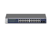 Netgear GS724Tv6 24-Port Gigabit Ethernet Smart Switch 2 SFP Ports