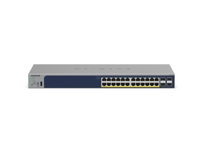 Netgear GS728TPP 28-Port Gigabit Ethernet Smart Switch with 4 SFP Ports and High Power (24 PoE+) (384W)