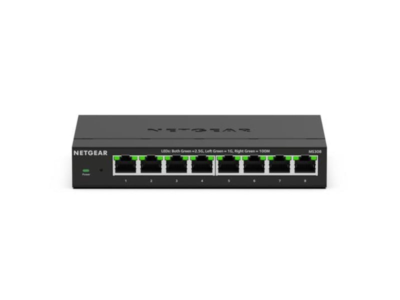 Netgear MS308E 8-port 2.5G Multi-Gigabit Ethernet Plus Switch