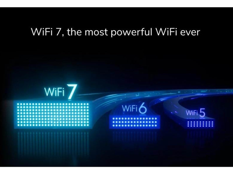 Netgear Nighthawk WiFi 7 Router RS100 3.6 Gbps - Wireless router 802.11a/b/g/n/ac/ax/be (Wi-Fi 7)