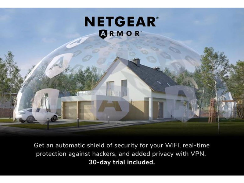 Netgear Nighthawk WiFi 7 Router RS100 3.6 Gbps - Wireless router 802.11a/b/g/n/ac/ax/be (Wi-Fi 7)