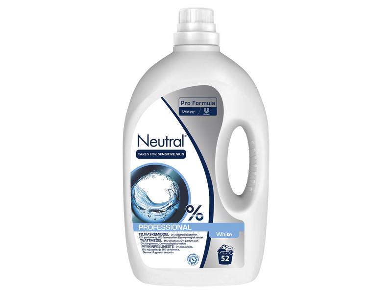 Neutral Professional Liquid White 2.62L - 52 washes