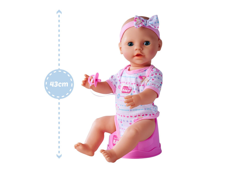 New Born Baby NBB Baby Doll Pink Accessories