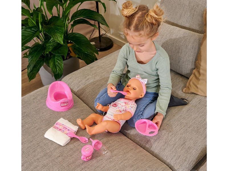 New Born Baby NBB Baby Doll Pink Accessories