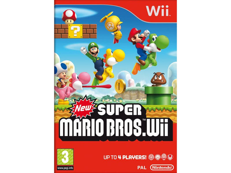 New Super Mario Bros. - Nintendo Wii - Action - PEGI 3