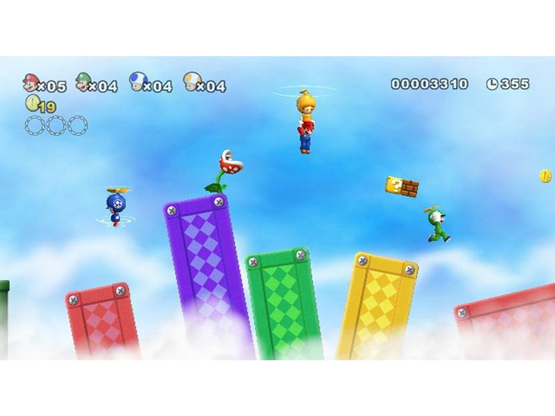 New Super Mario Bros. - Nintendo Wii - Action - PEGI 3