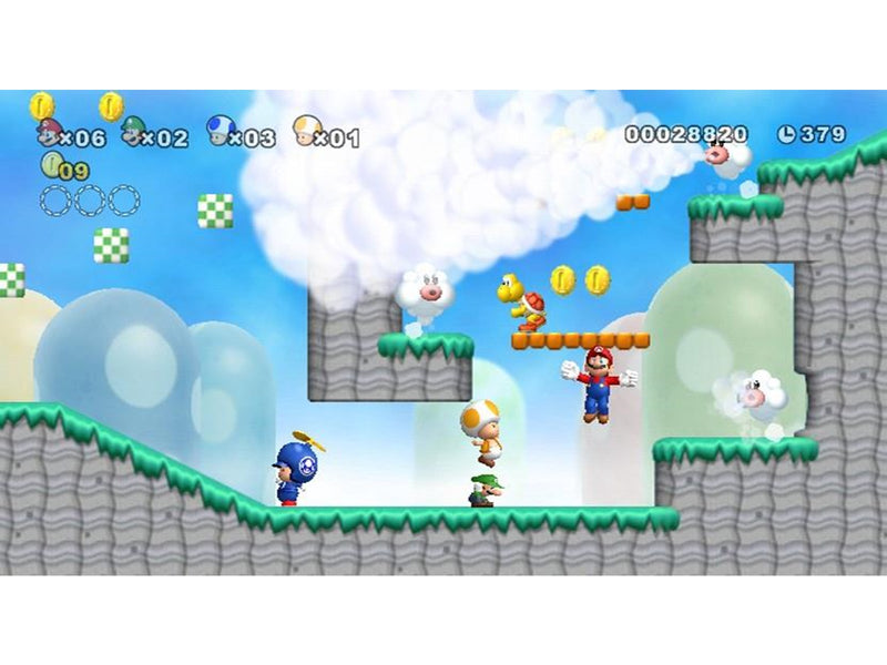 New Super Mario Bros. - Nintendo Wii - Action - PEGI 3