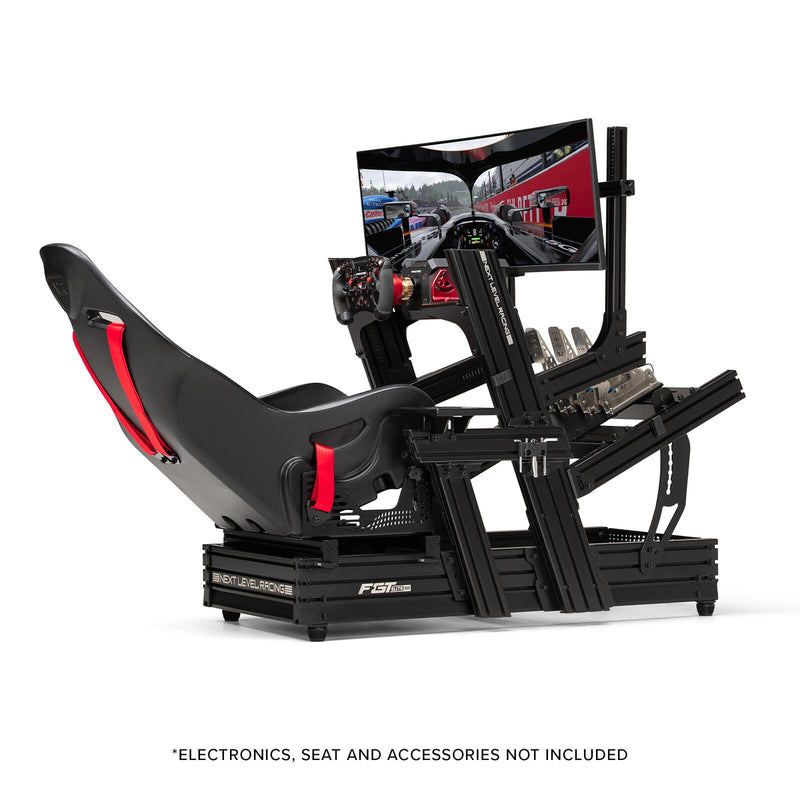Next Level Racing® F-GT Elite 160 Front & Side Mount Edition - Black