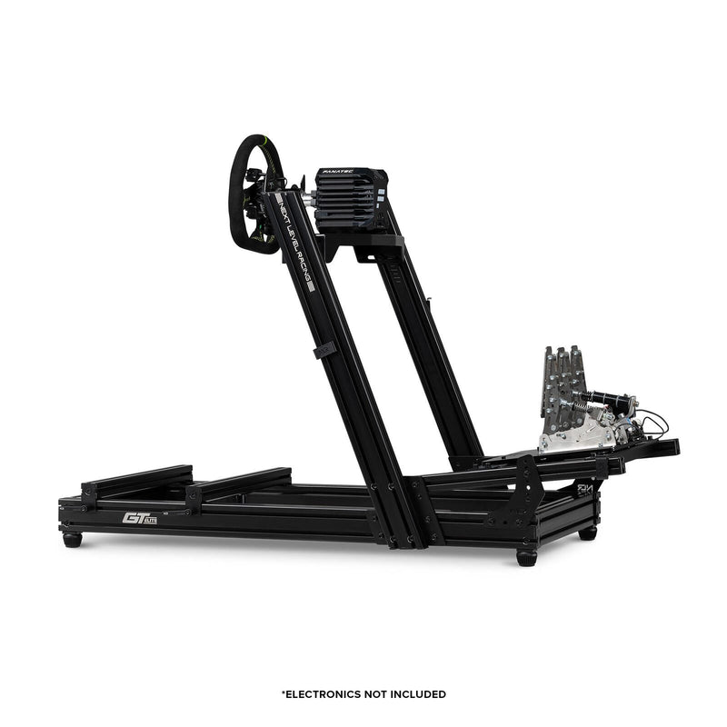 Next Level Racing® GTElite Lite Racing Simulator Cockpit - Wheel Plate Edition - Black