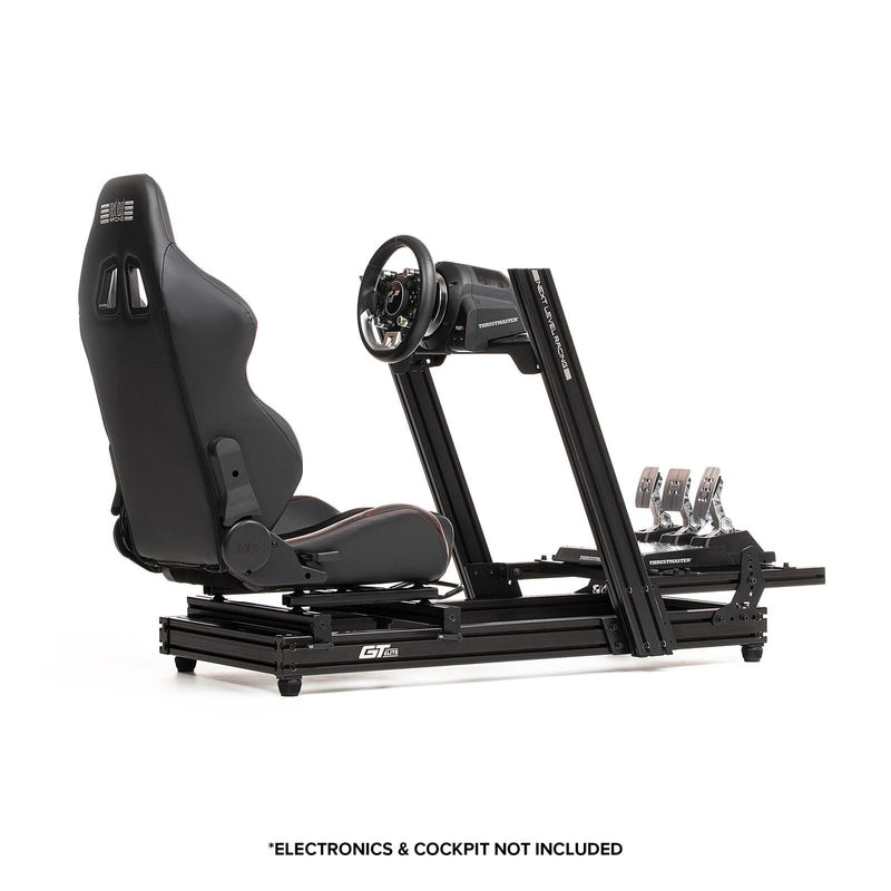 Next Level Racing® GTElite Lite Racing Simulator Cockpit - Wheel Plate Edition - Black