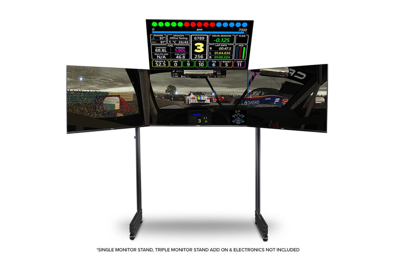 Next Level Racing® Elite Freestanding Overhead Quad Monitor Stand