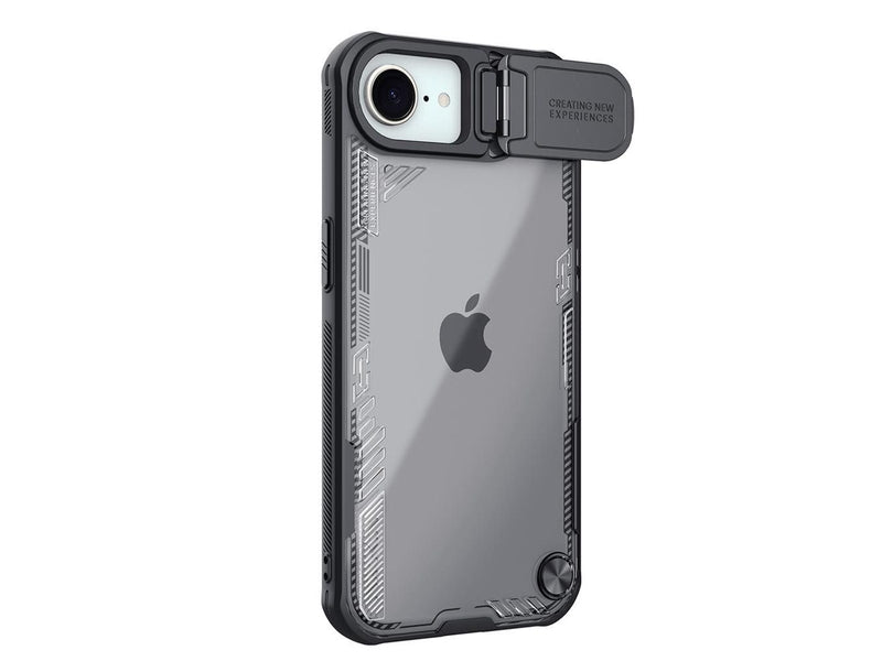 Nillkin Iceblade Prop Case with Lens Cover and Stand for iPhone 16e / 17e - Black