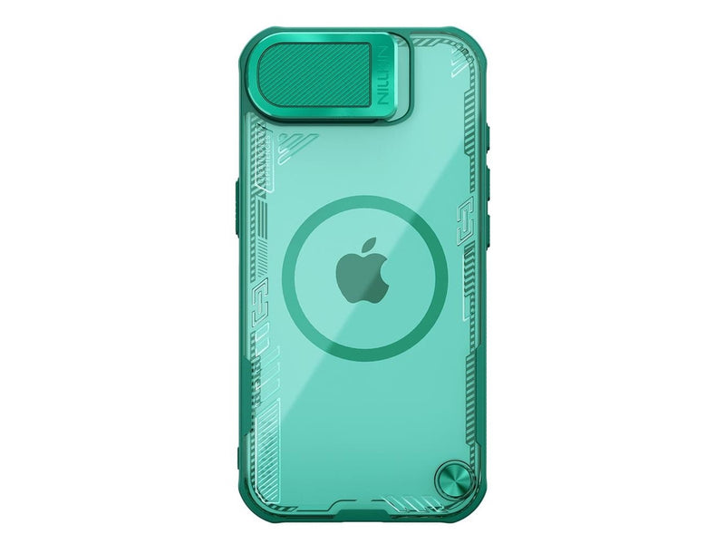 Nillkin Iceblade Prop Magnetic Case with Camera Cover and Stand for iPhone 16e / 17e - Green
