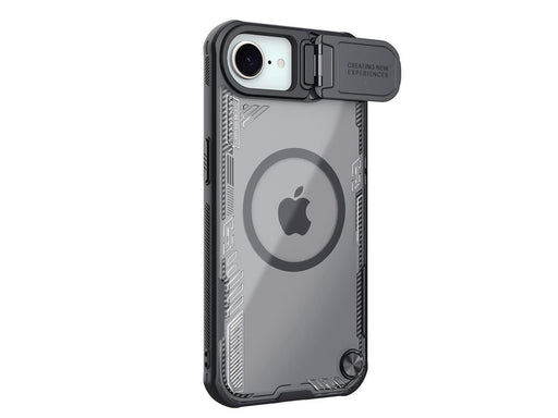 Nillkin Iceblade Prop Magnetic Case with Lens Cover and Stand for iPhone 16e - Black