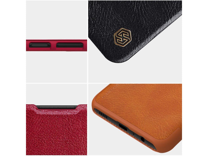 Nillkin Qin Leather Holster Case for Samsung Galaxy A03s Black