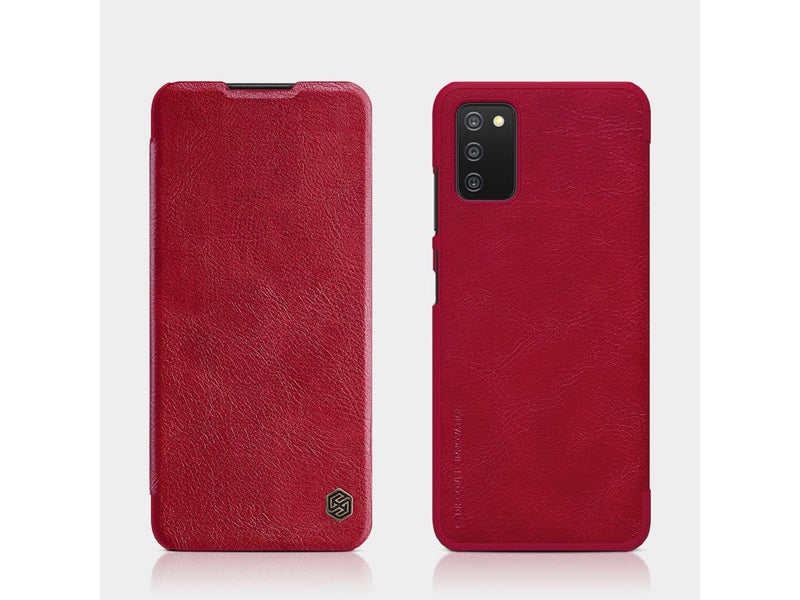 Nillkin Qin Leather Holster Case for Samsung Galaxy A03s Black