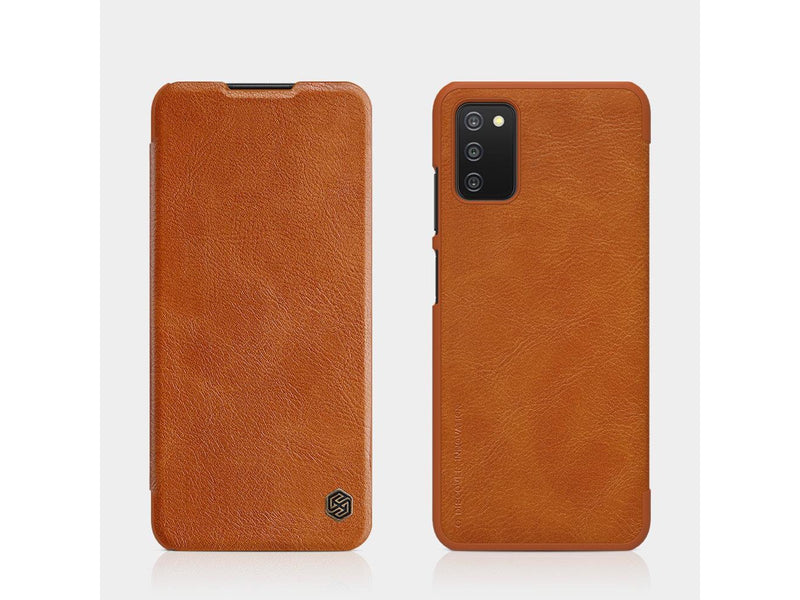 Nillkin Qin Leather Holster Case for Samsung Galaxy A03s Black