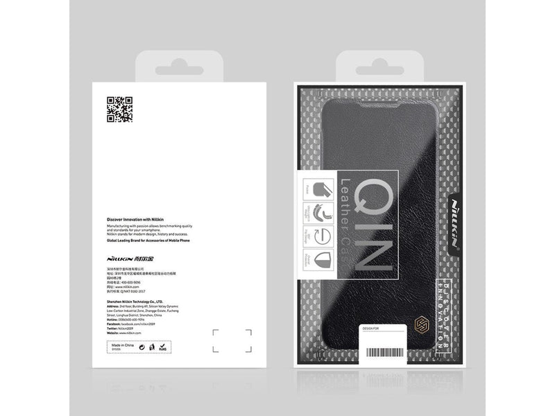 Nillkin Qin Leather Holster Case for Samsung Galaxy A03s Black