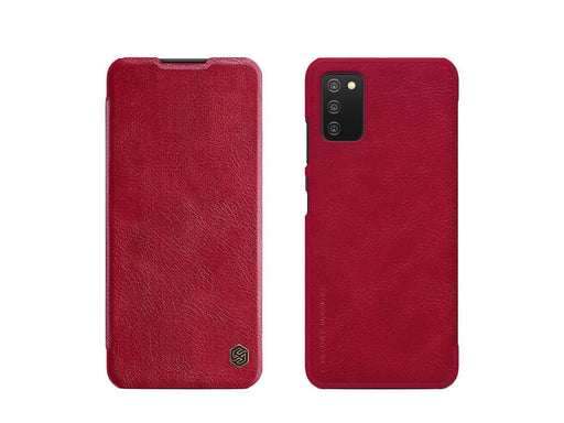 Nillkin Qin Leather Holster Case for Samsung Galaxy A03s Red