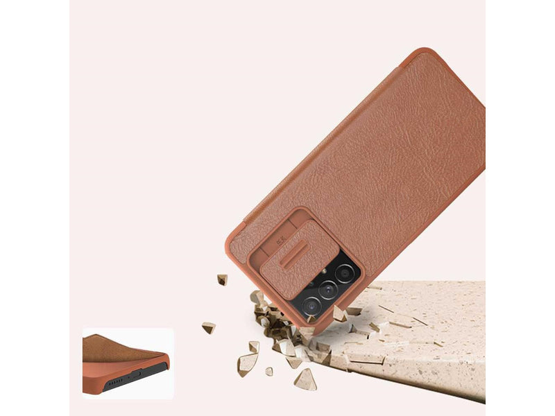 Nillkin  Qin Leather Holster Case for Samsung Galaxy A73 Black