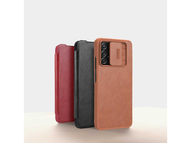 Nillkin  Qin Leather Holster Case for Samsung Galaxy A73 Black