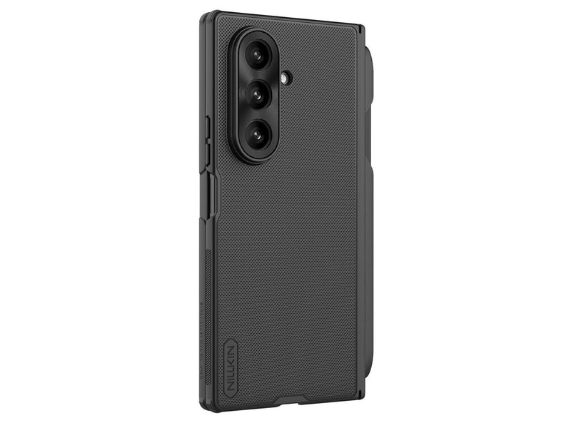 Nillkin  Super Frosted Shield Fold Magnetic Case for Samsung Galaxy Z Fold 7 MagSafe Compatible with S Pen Slot - Black