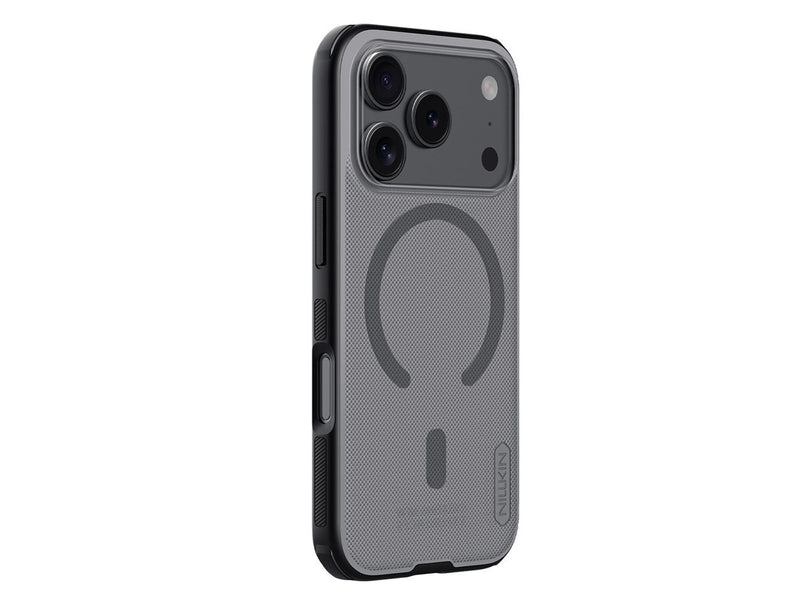 Nillkin Super Frosted Shield Pro MagSafe Compatible Case for iPhone 17 Pro - Clear Black