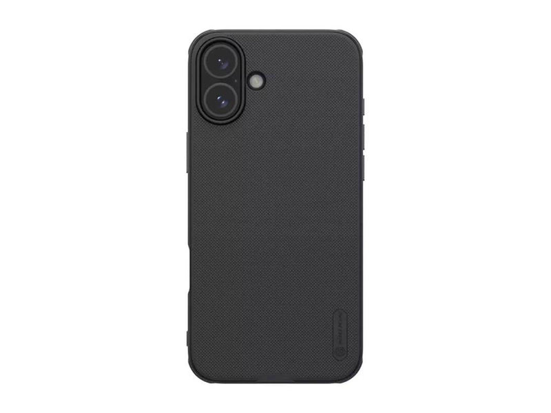 Nillkin Super Frosted Shield Pro Magnetic Case for iPhone 16 - Black (Compatible with MagSafe)
