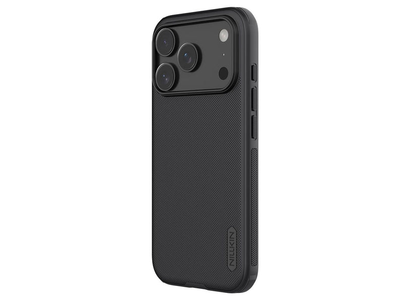 Nillkin Super Frosted Shield Pro Magnetic Case for iPhone 17 Pro - Black (Compatible with MagSafe)