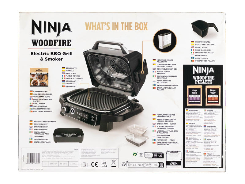 Ninja Woodfire Electric BBQ Grill & Smoker