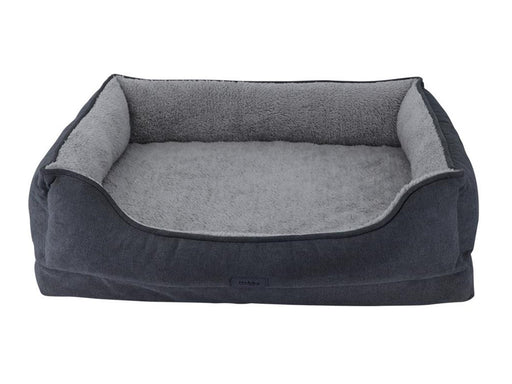 Nobby Comfort bed square VARA 90 x 70 x 24 cm Grå