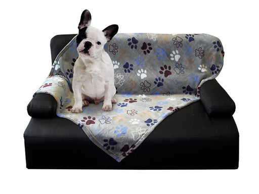 Nobby Fleece tæppe LISSI Classic 100 x 150 cm Grå