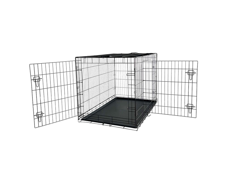 Nobby Foldbart metal transportbur til bil M Sort