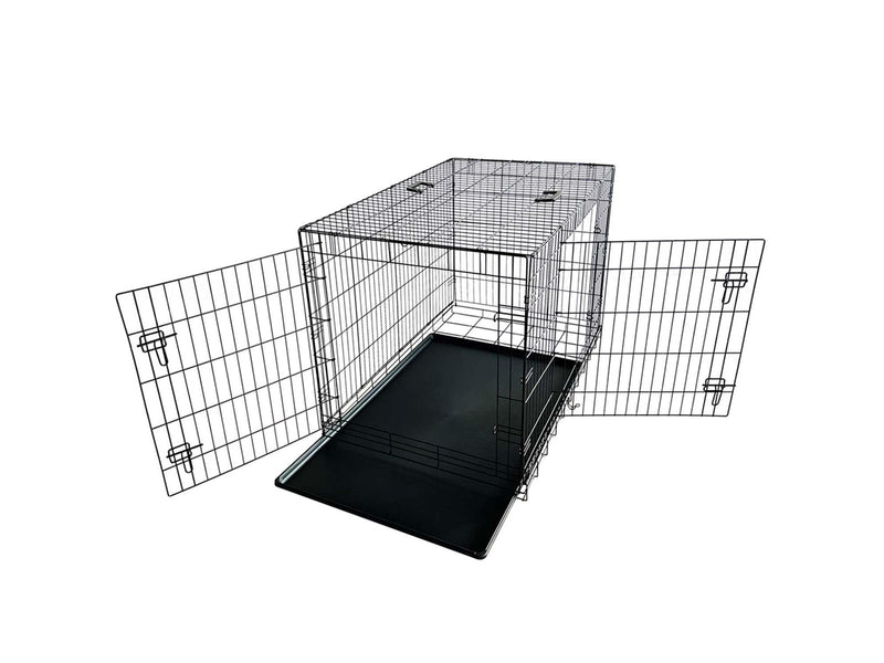 Nobby Foldbart metal transportbur til bil M Sort