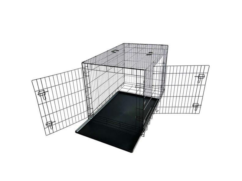 Nobby Foldbart metal transportbur til bil S Sort