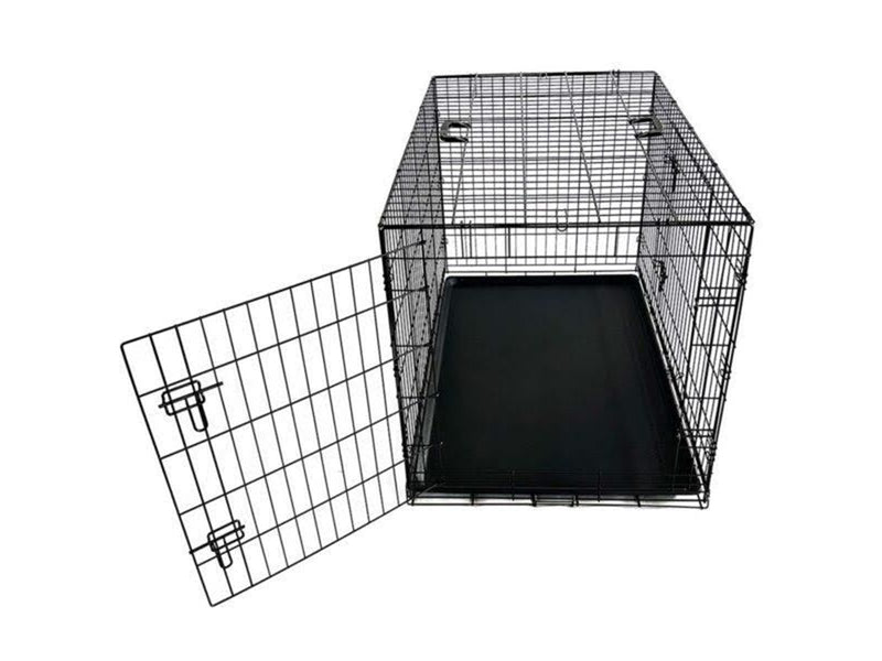 Nobby Foldbart metal transportbur til bil S Sort