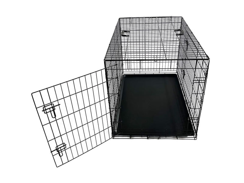 Nobby Foldbart metal transportbur til bil XL Sort